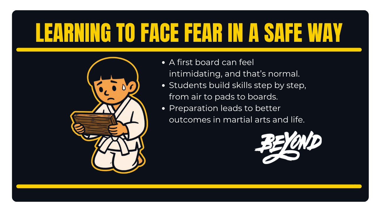 Learning to Face Fear in a Safe Way